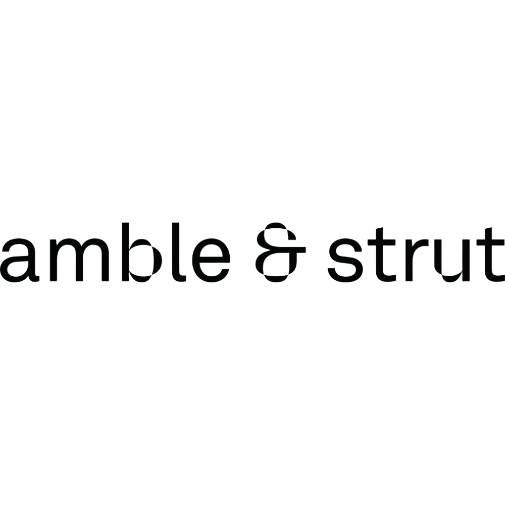 logo affiliate programma ambleandstrut.com logo: ambleandstrut.com