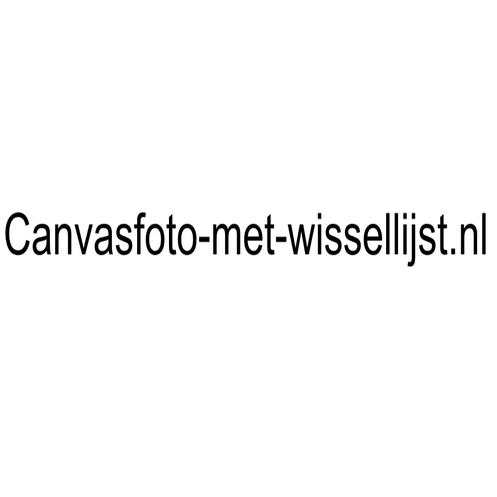 logo affiliate programma Canvasfoto-met-wissellijst.nl logo: Canvasfoto-met-wissellijst.nl