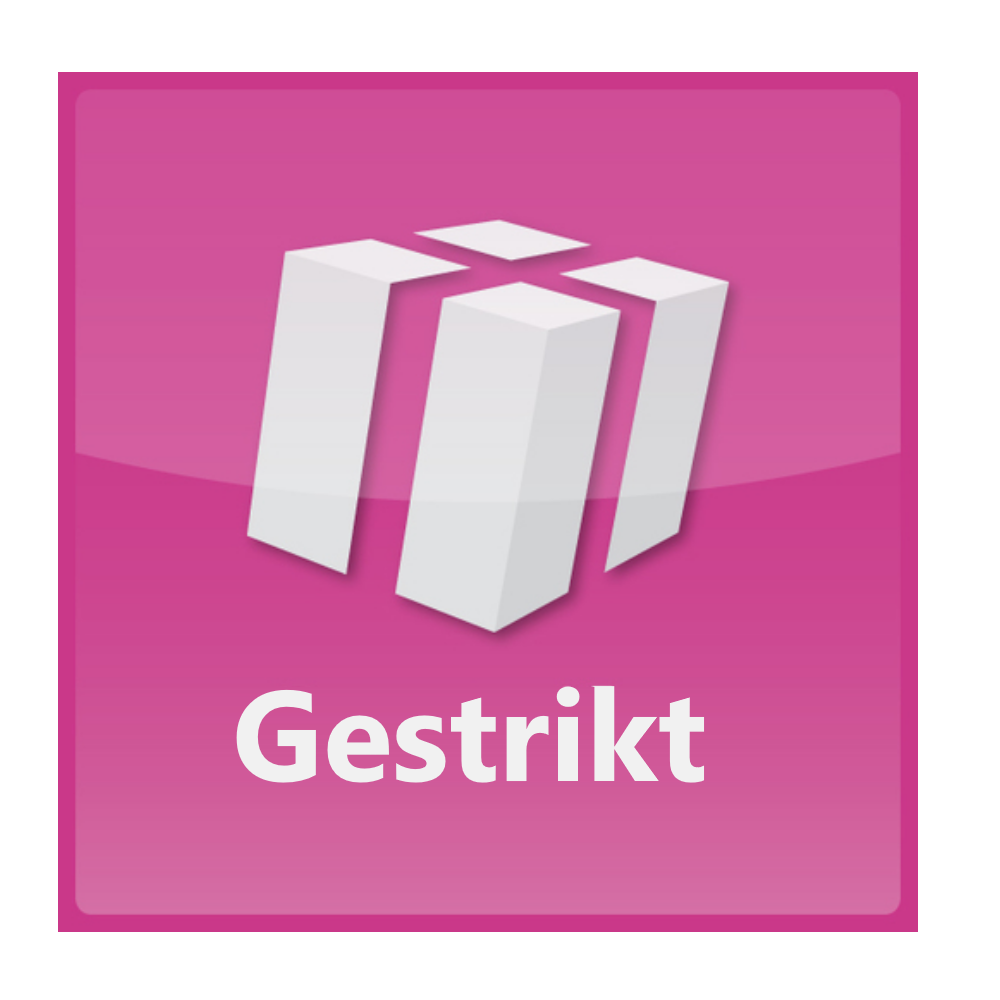 logo affiliate programma Gestrikt.nl logo: Gestrikt.nl